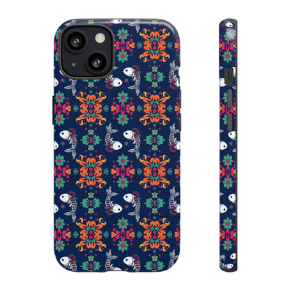 Tough Cases, Pisces, Zodiac, Flower Pattern
