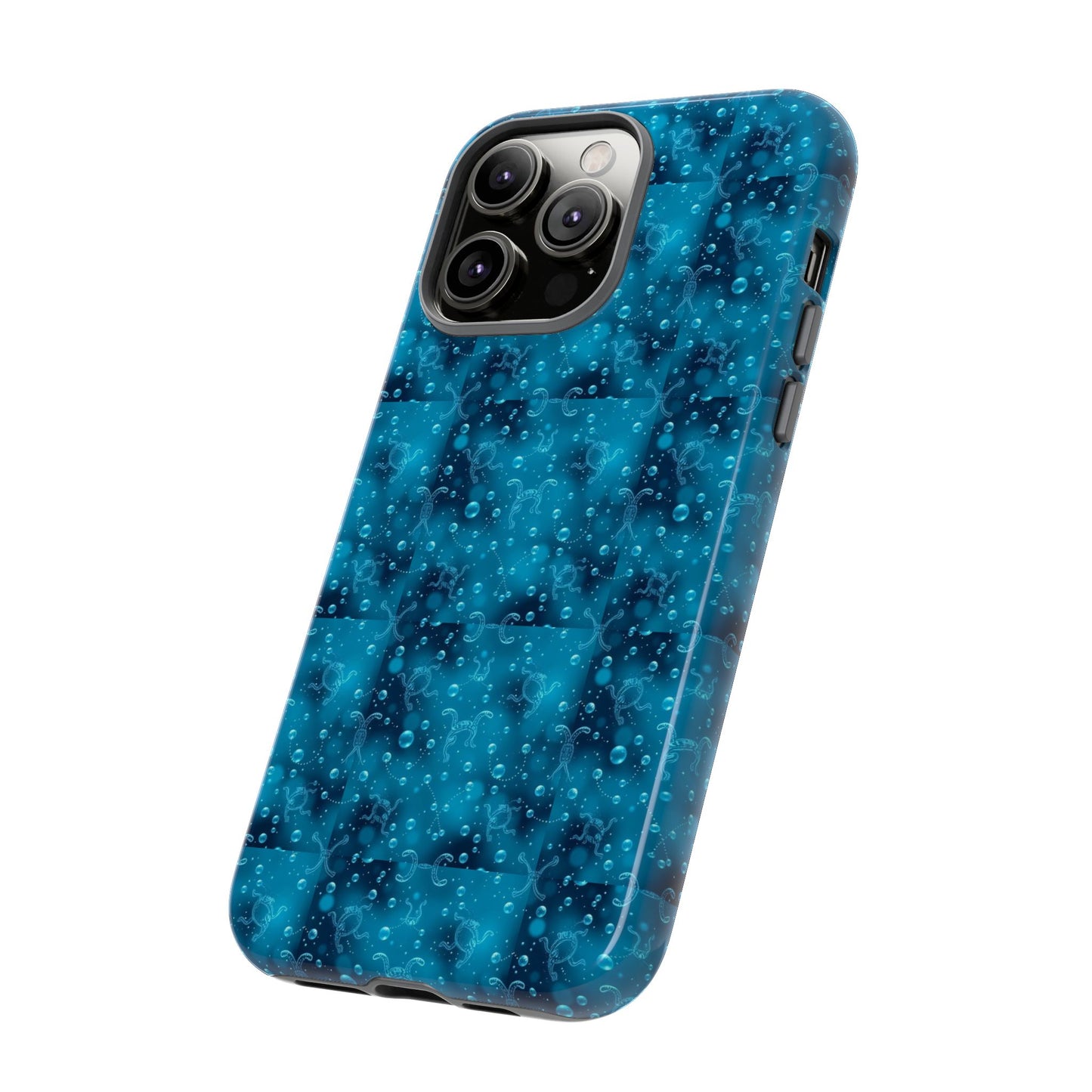 Tough Cases, Aquarius, Zodiac v3, Bubble Pattern