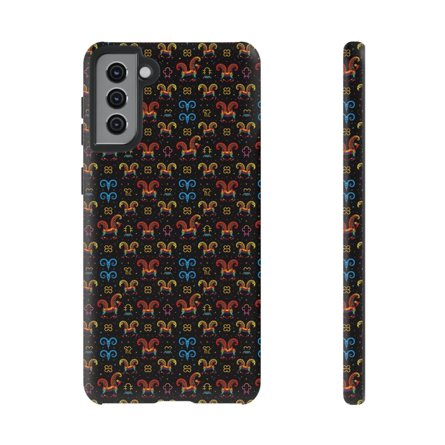 Tough Cases, Aries, Zodiac v1, Metal Pattern