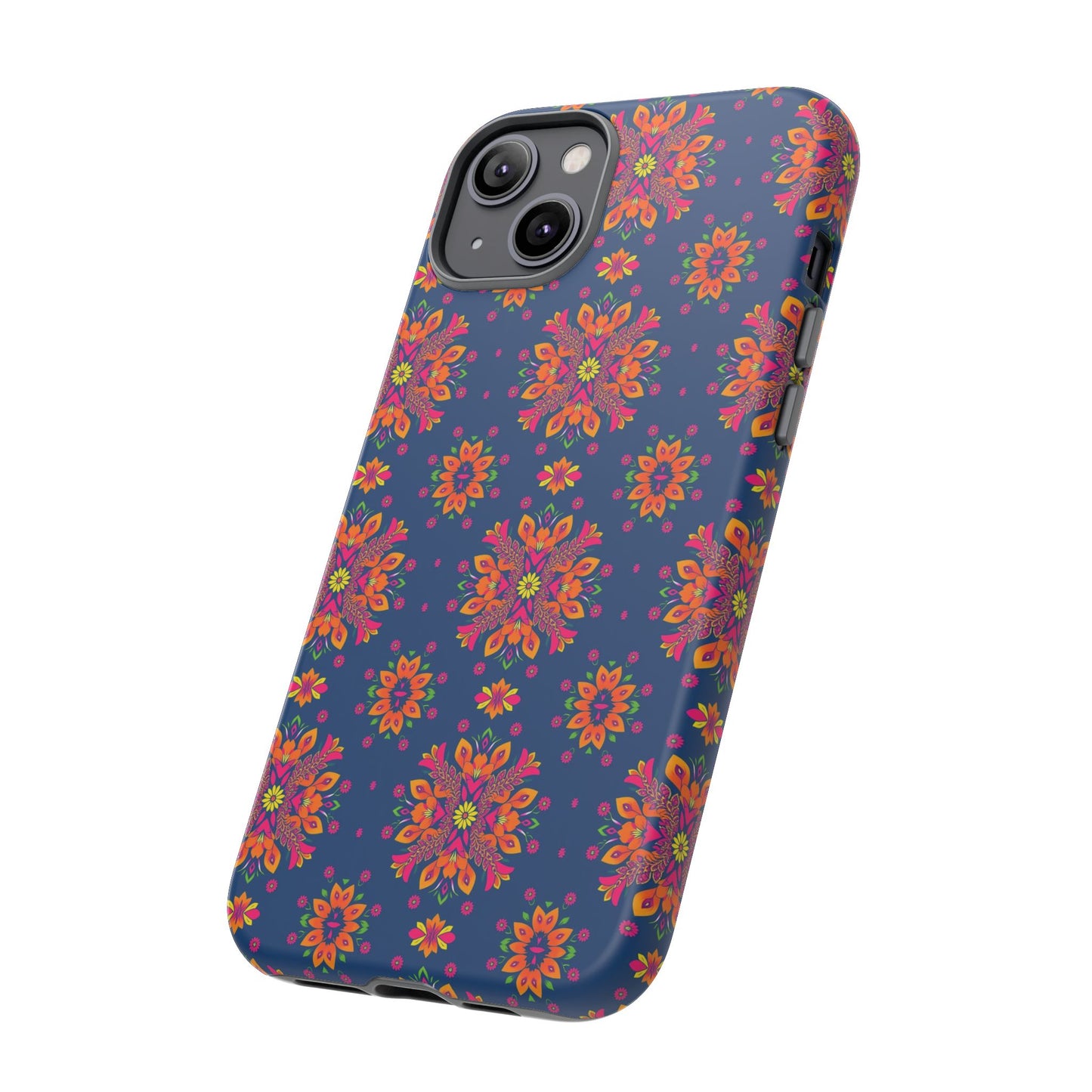 Tough Cases, Gemini, Zodiac v2, Flower Pattern