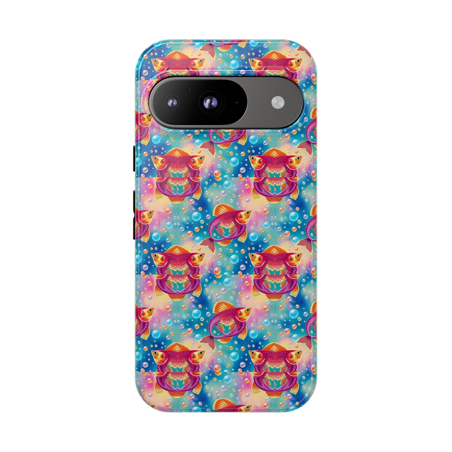 Tough Cases, Pisces, Zodiac v1, Bubble Pattern