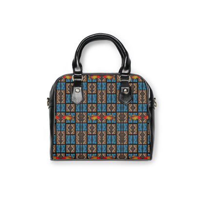Shoulder Handbag, Pisces, Zodiac, Shapes Pattern