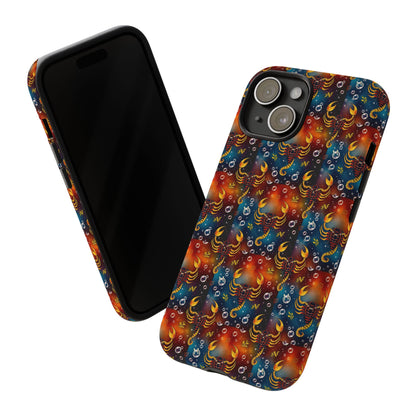 Tough Cases, Scorpio, Zodiac v2, Bubble Pattern