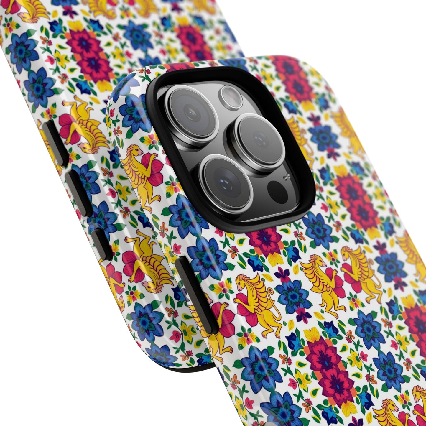 Tough Cases, Gemini, Zodiac, Flower Pattern