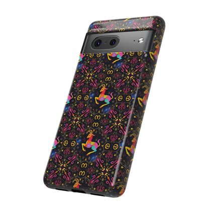 Tough Cases, Capricorn, Zodiac v2, Metal Pattern