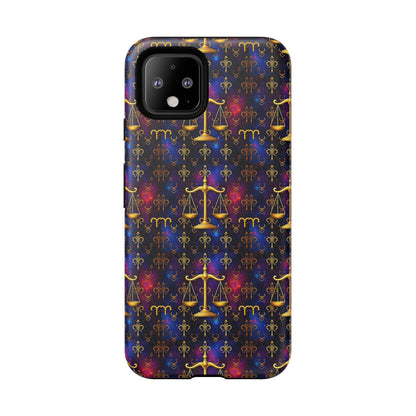 Tough Cases, Libra, Zodiac v2, Metal Pattern