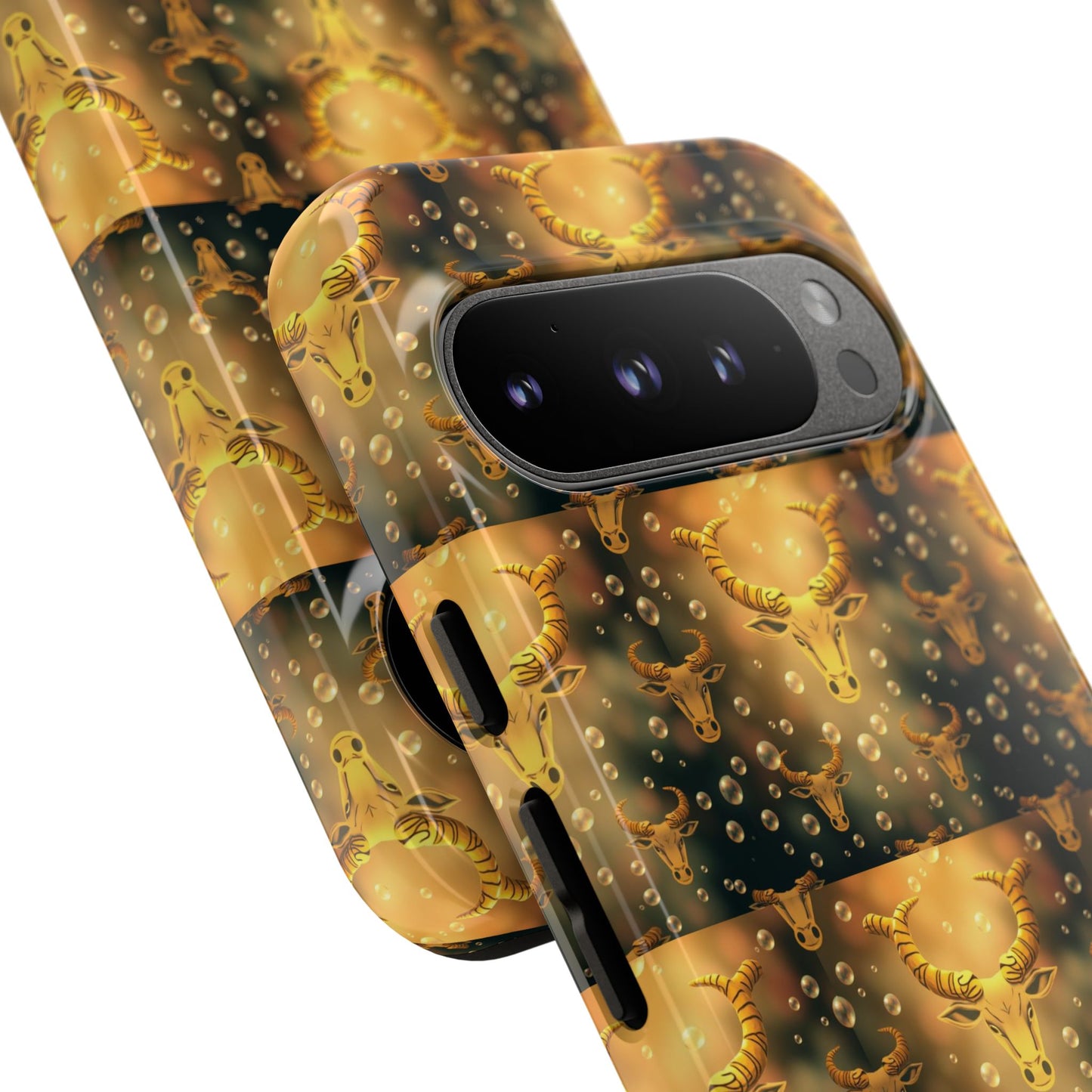 Tough Cases, Taurus, Zodiac v1, Bubble Pattern