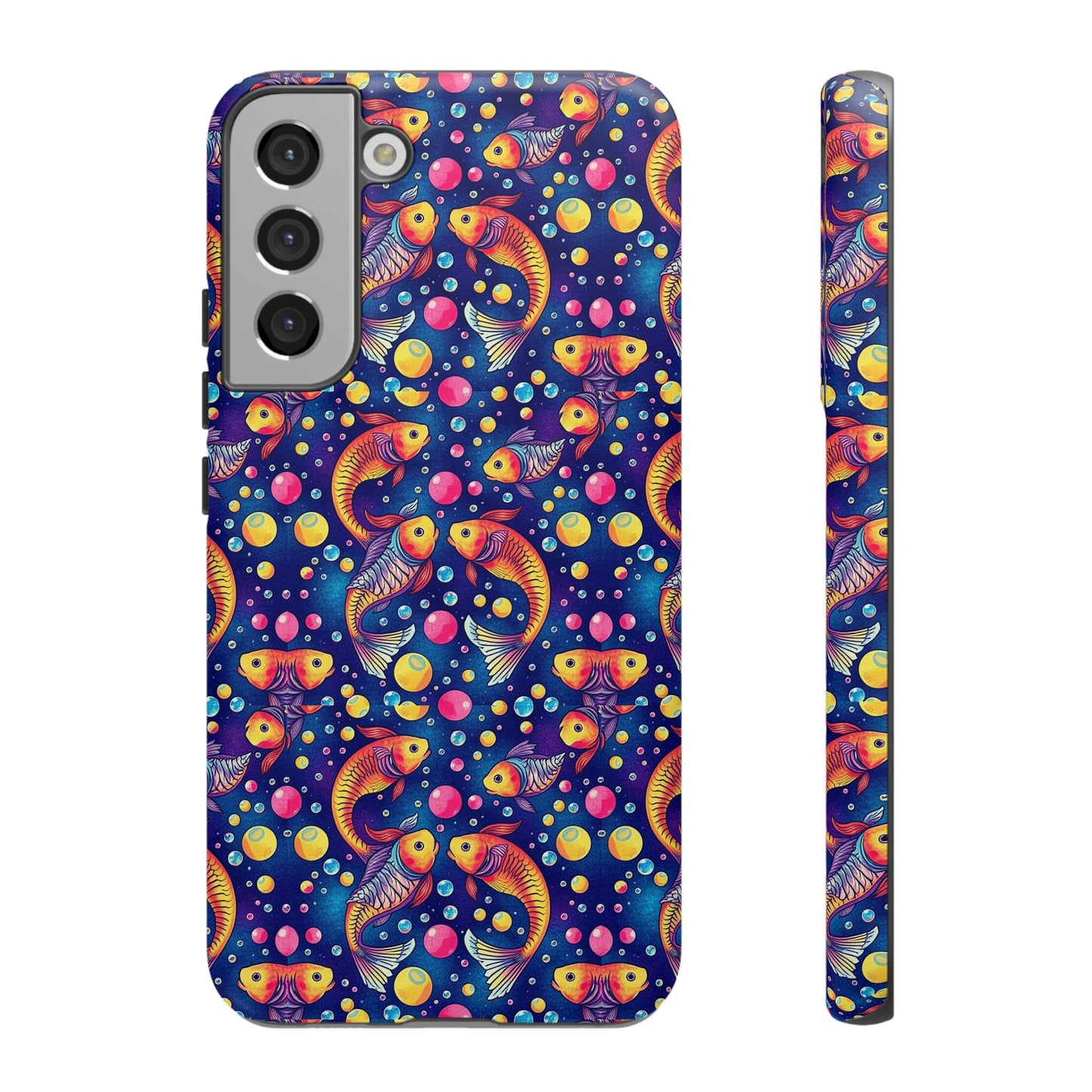 Tough Cases, Pisces, Zodiac, Bubble Pattern
