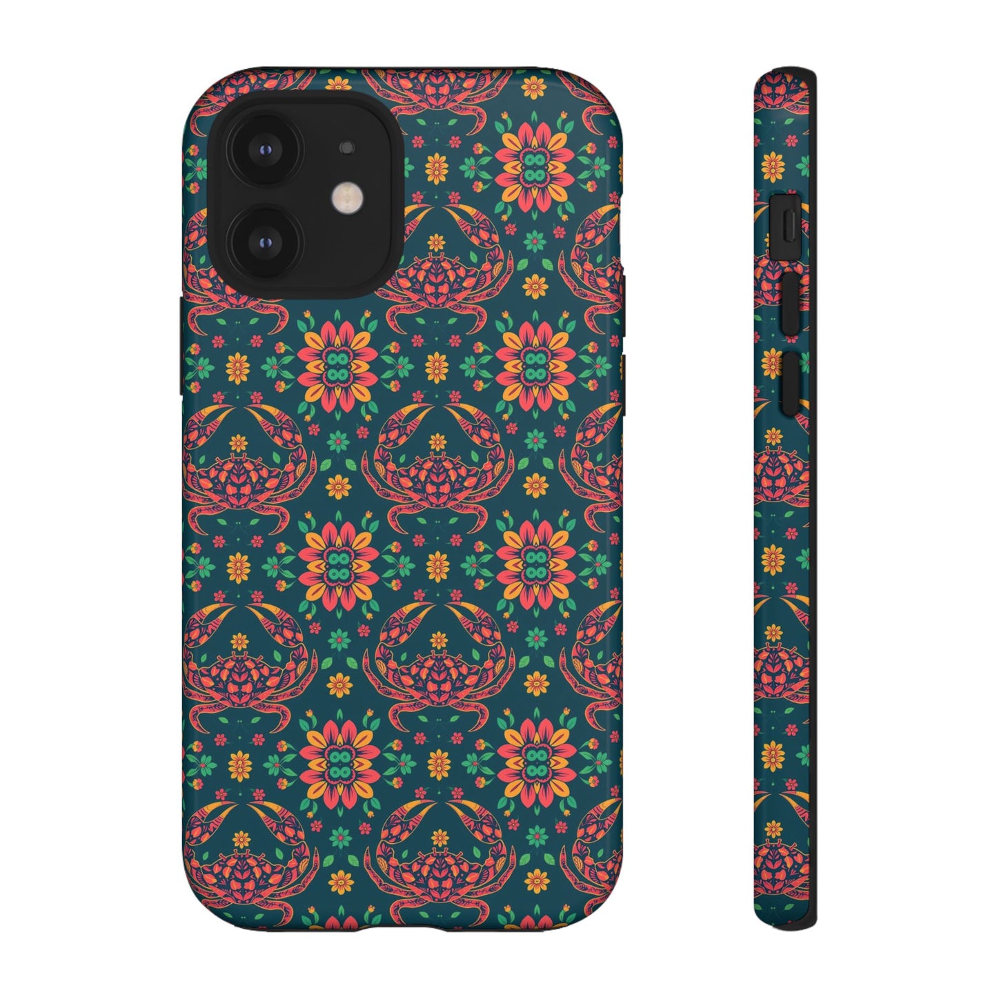 Tough Cases, Cancer, Zodiac v4, Flower Pattern