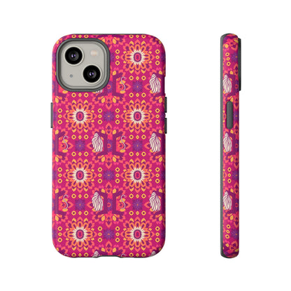 Tough Cases, Gemini, Zodiac v1, Flower Pattern
