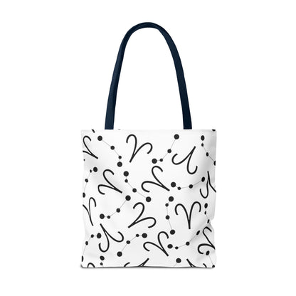Tote Bag Aries Zodiac sign AOP