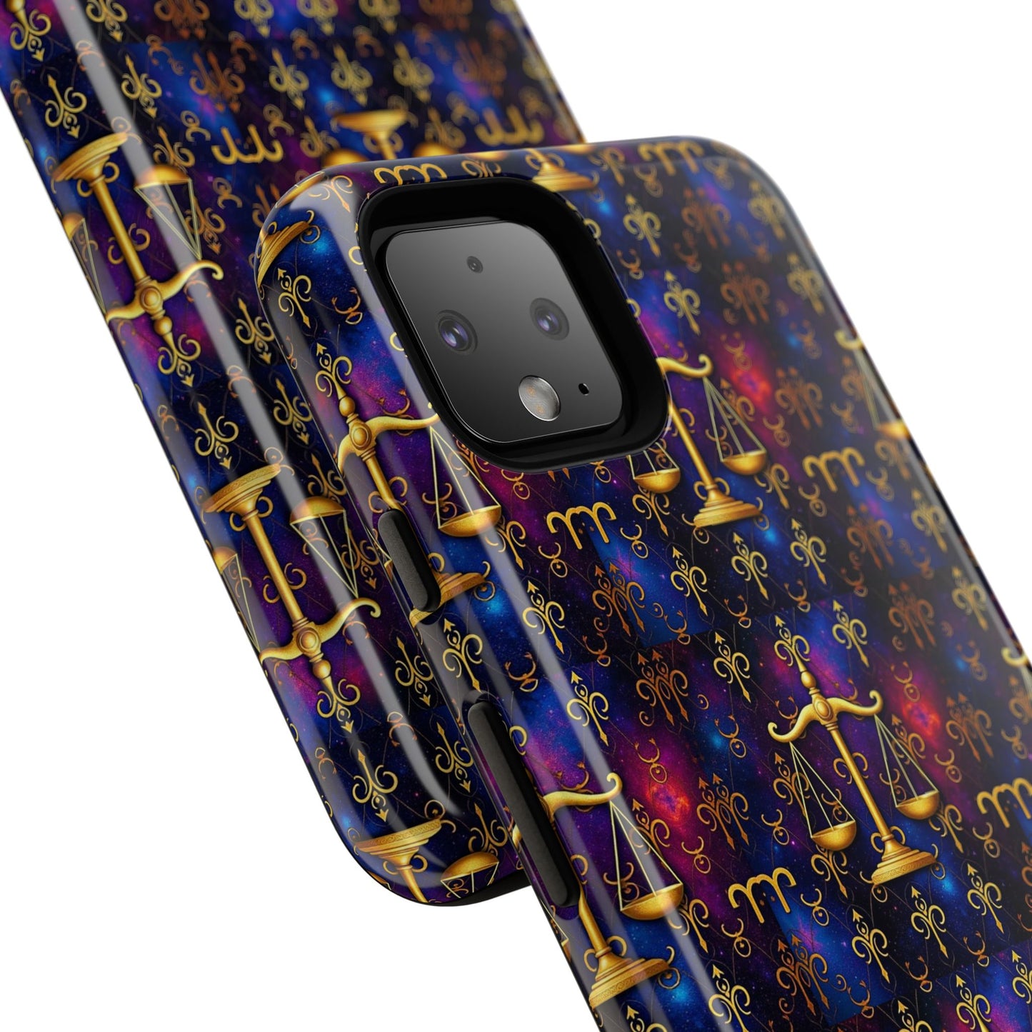 Tough Cases, Libra, Zodiac v2, Metal Pattern