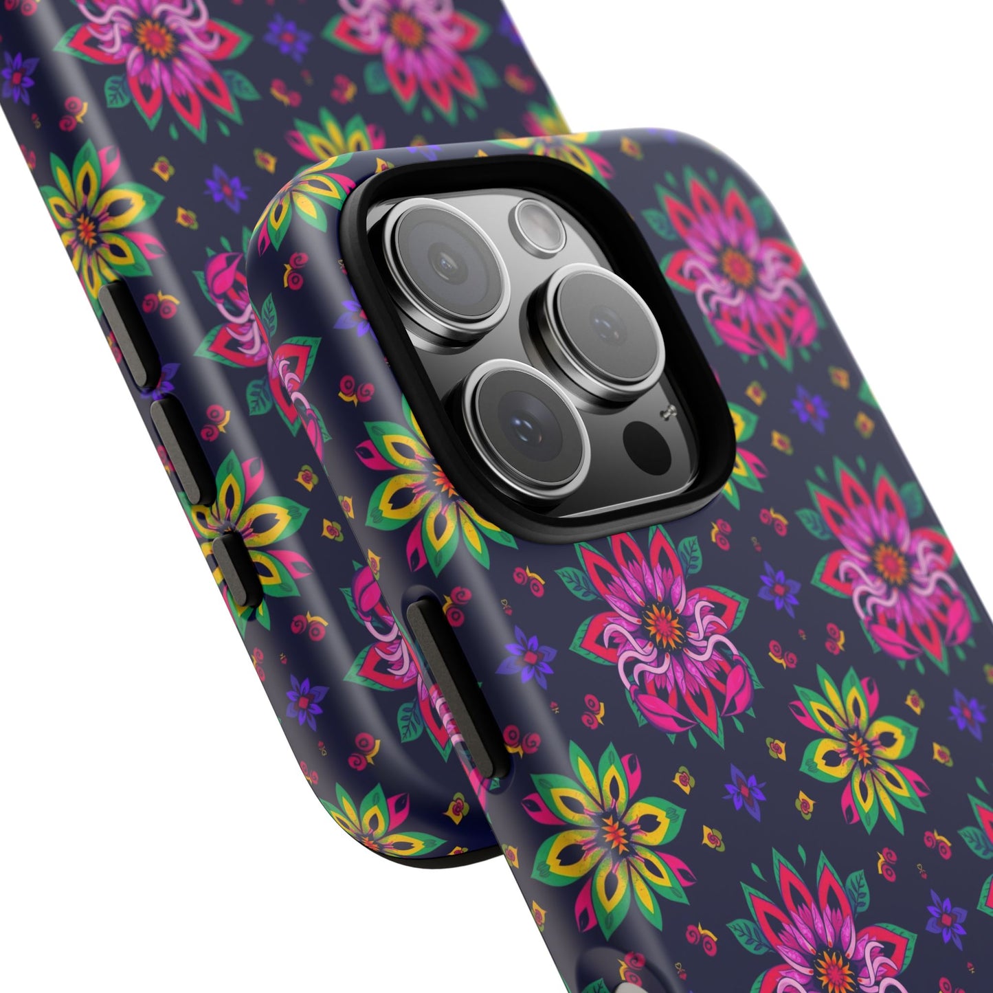 Tough Cases, Scorpio, Zodiac v4, Flower Pattern