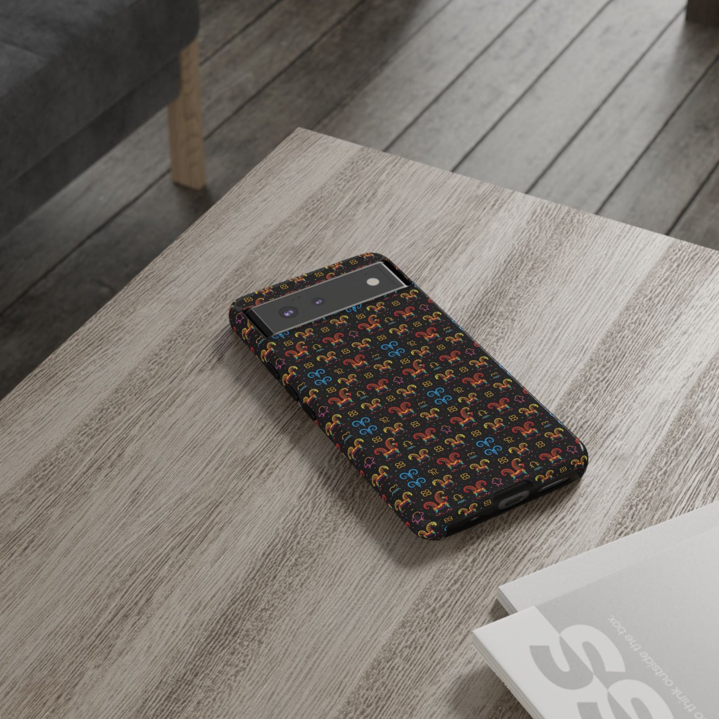 Tough Cases, Aries, Zodiac v1, Metal Pattern