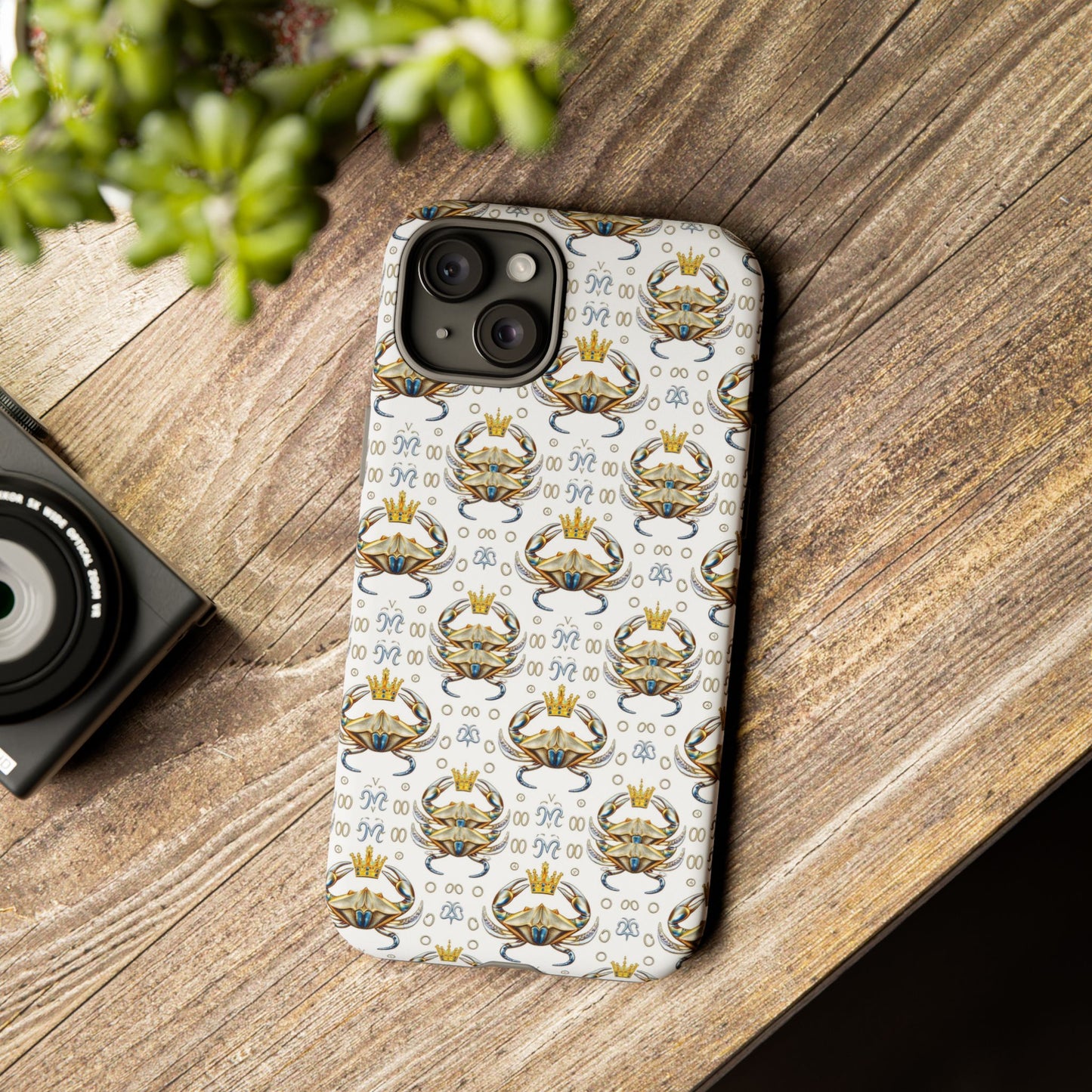 Tough Cases, Cancer, Zodiac v1, Metal Pattern