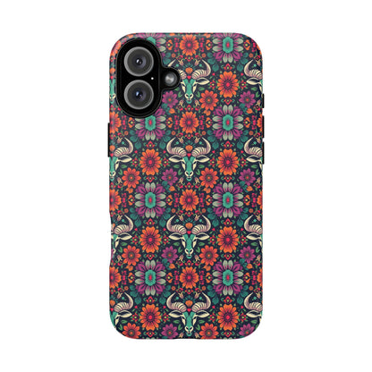 Tough Cases, Taurus, Zodiac v4, Flower Pattern