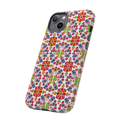 Tough Cases, Libra, Zodiac v1, Flower Pattern