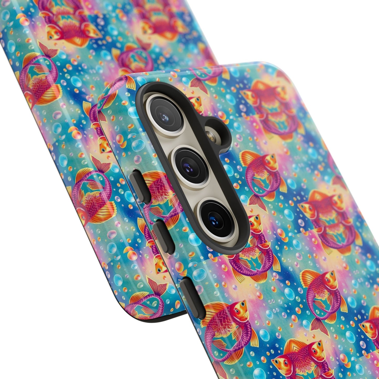 Tough Cases, Pisces, Zodiac v1, Bubble Pattern