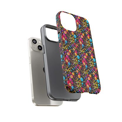 Tough Cases, Sagittarius, Zodiac v1, Bubble Pattern