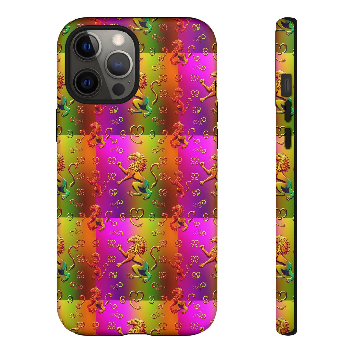 Tough Cases, Leo, Zodiac v1, Metal Pattern