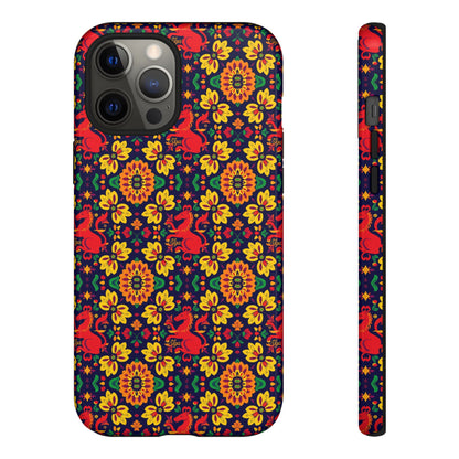 Tough Cases, Virgo, Zodiac v2, Flower Pattern