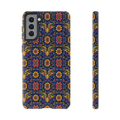 Tough Cases, Taurus, Zodiac v3, Flower Pattern