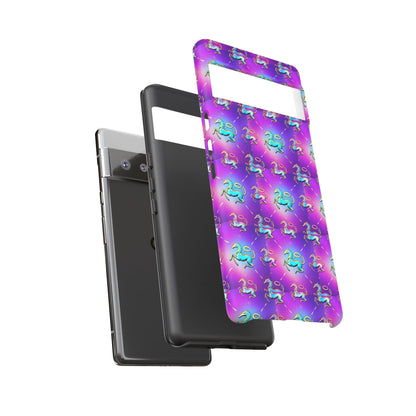Tough Cases, Aquarius, Zodiac, Metal Pattern