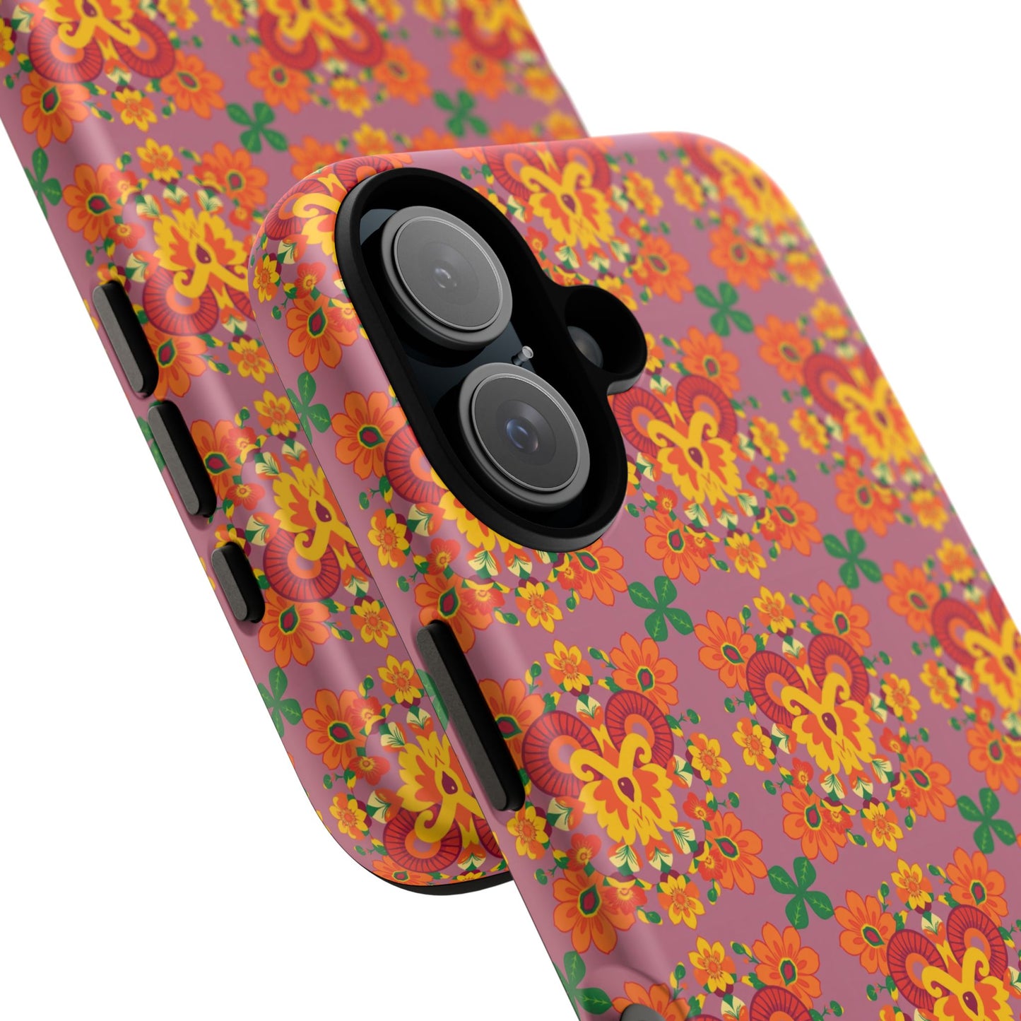 Tough Cases, Aries, Zodiac v1, Flower Pattern