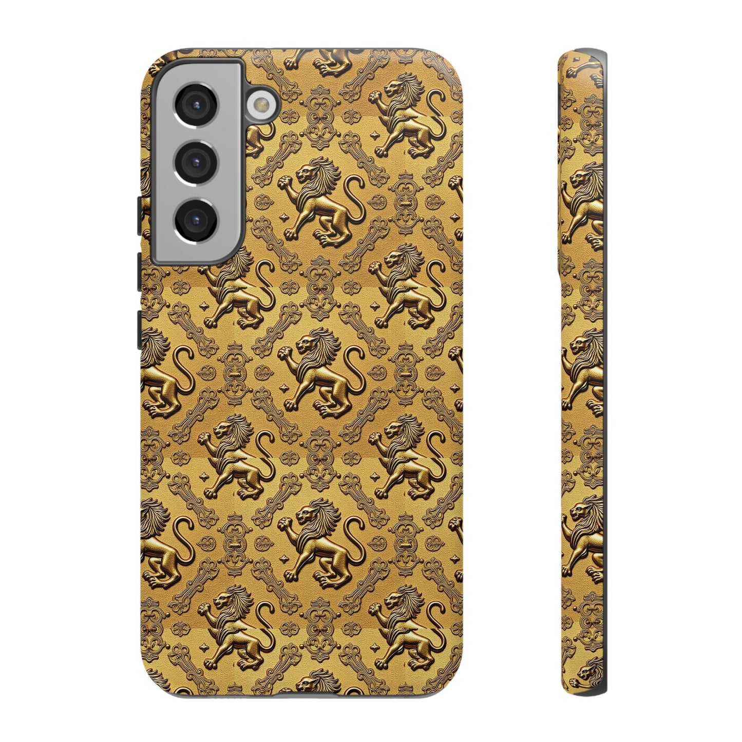 Tough Cases, Leo, Zodiac, Metal Pattern