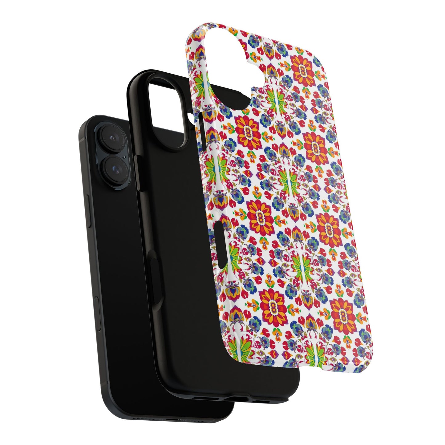 Tough Cases, Libra, Zodiac v1, Flower Pattern