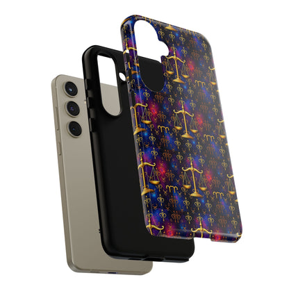 Tough Cases, Libra, Zodiac v2, Metal Pattern