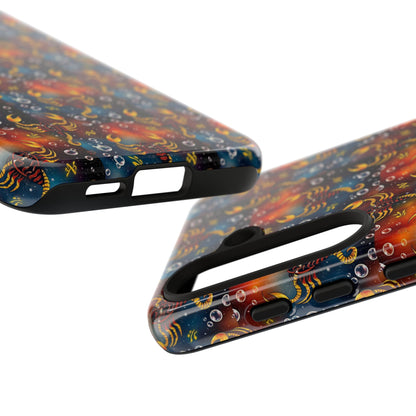 Tough Cases, Scorpio, Zodiac v2, Bubble Pattern