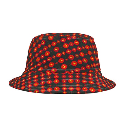 Bucket Hat, (AOP), Sagittarius, Zodiac, Shape Pattern