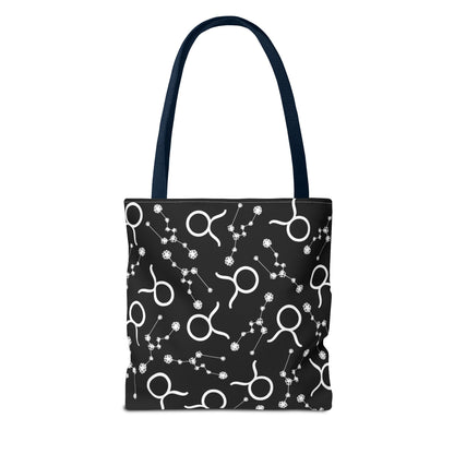 Tote Bag Taurus Zodiac sign AOP