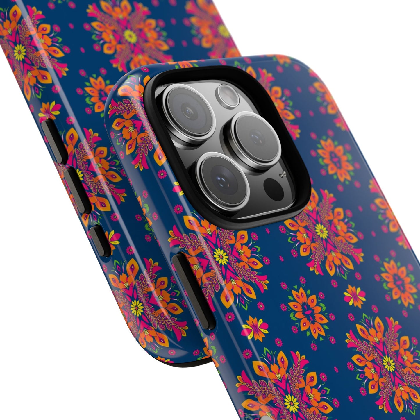 Tough Cases, Gemini, Zodiac v2, Flower Pattern