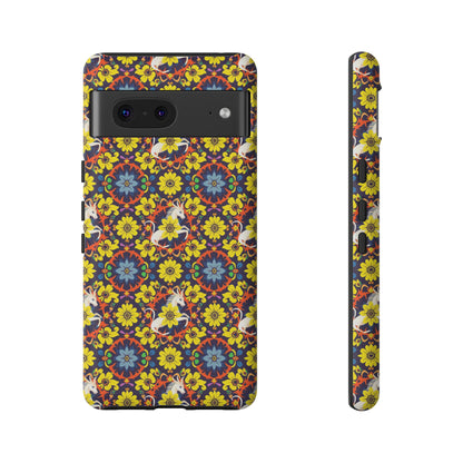 Tough Cases, Aquarius, Zodiac v3, Flower Pattern