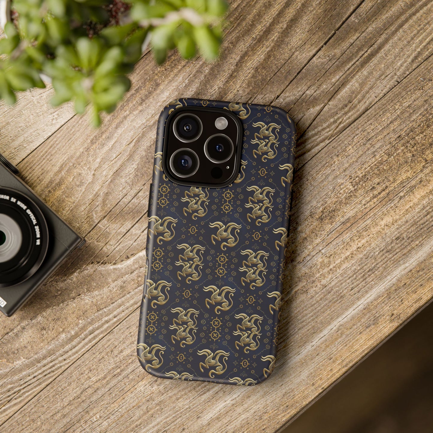 Tough Cases, Aquarius, Zodiac v2, Metal Pattern