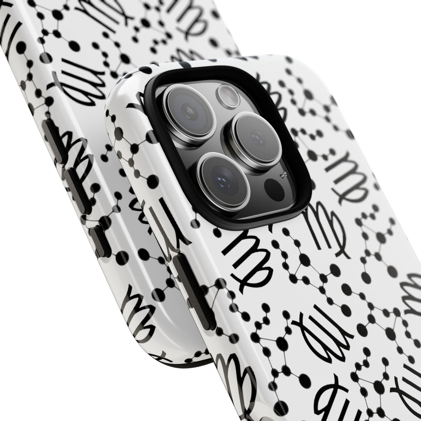Tough Cases with the Virgo Zodiac sign for iPhone, Samsung Galaxy, and Google Pixel devices