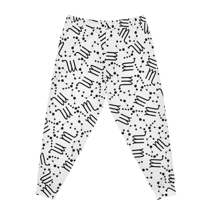 Athletic Joggers Scorpio Zodiac sign (AOP)