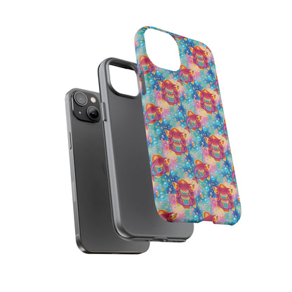 Tough Cases, Pisces, Zodiac v1, Bubble Pattern