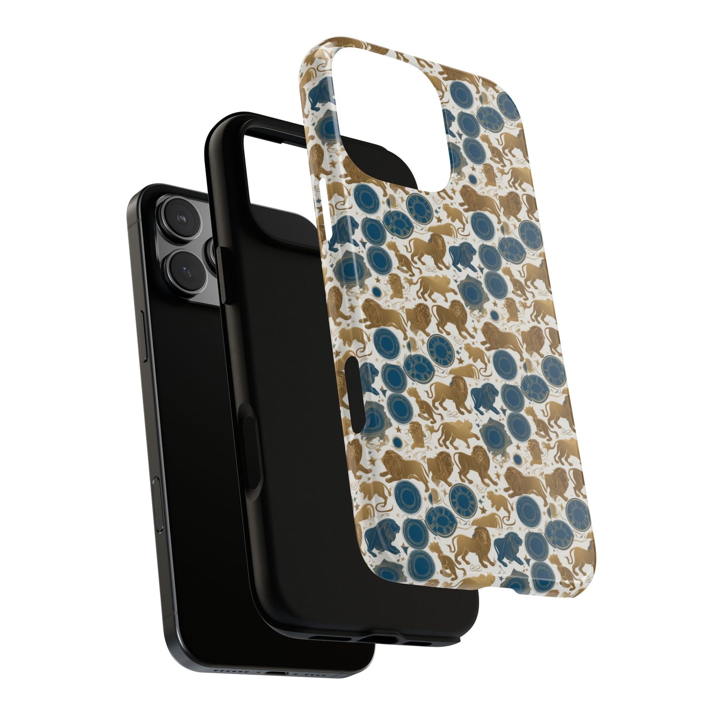 Tough Cases, Leo, Zodiac v2, Metal Pattern