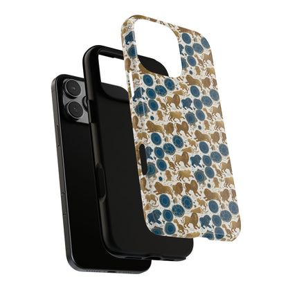 Tough Cases, Leo, Zodiac v2, Metal Pattern