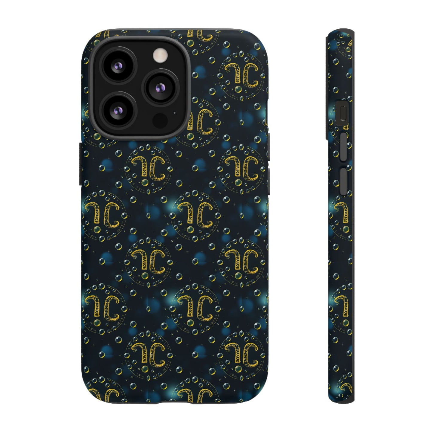 Tough Cases, Aquarius, Zodiac v2, Bubble Pattern