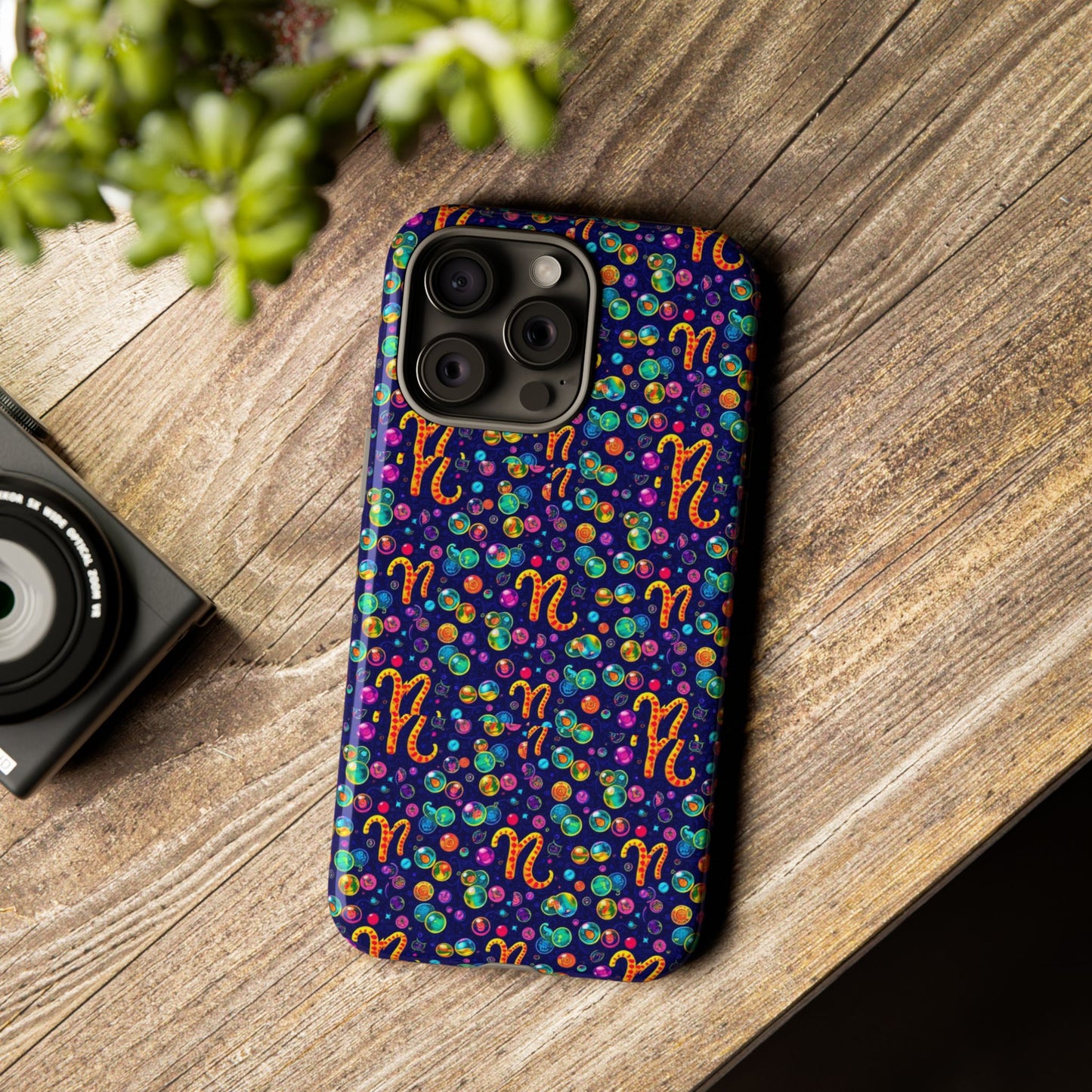 Tough Cases, Aquarius, Zodiac, Bubble Pattern