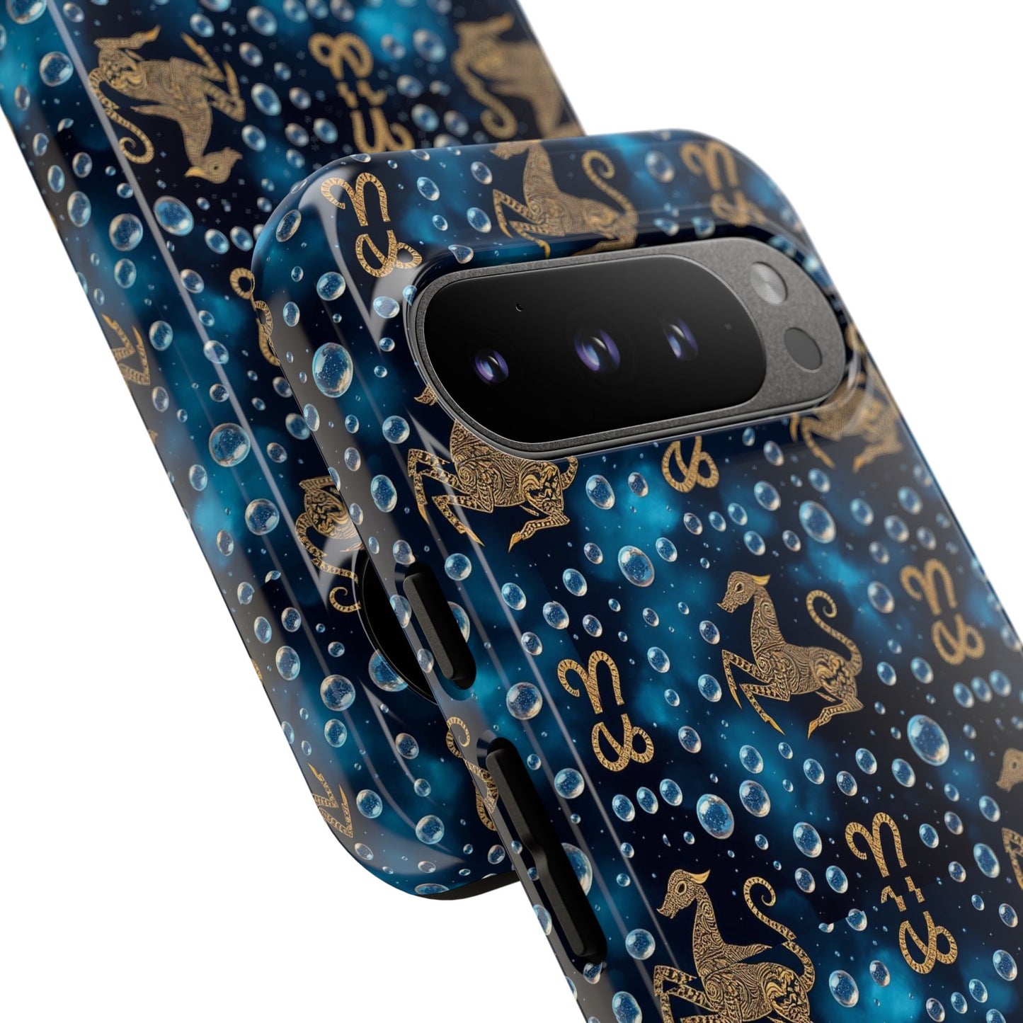 Tough Cases, Capricorn, Zodiac, Bubble Pattern