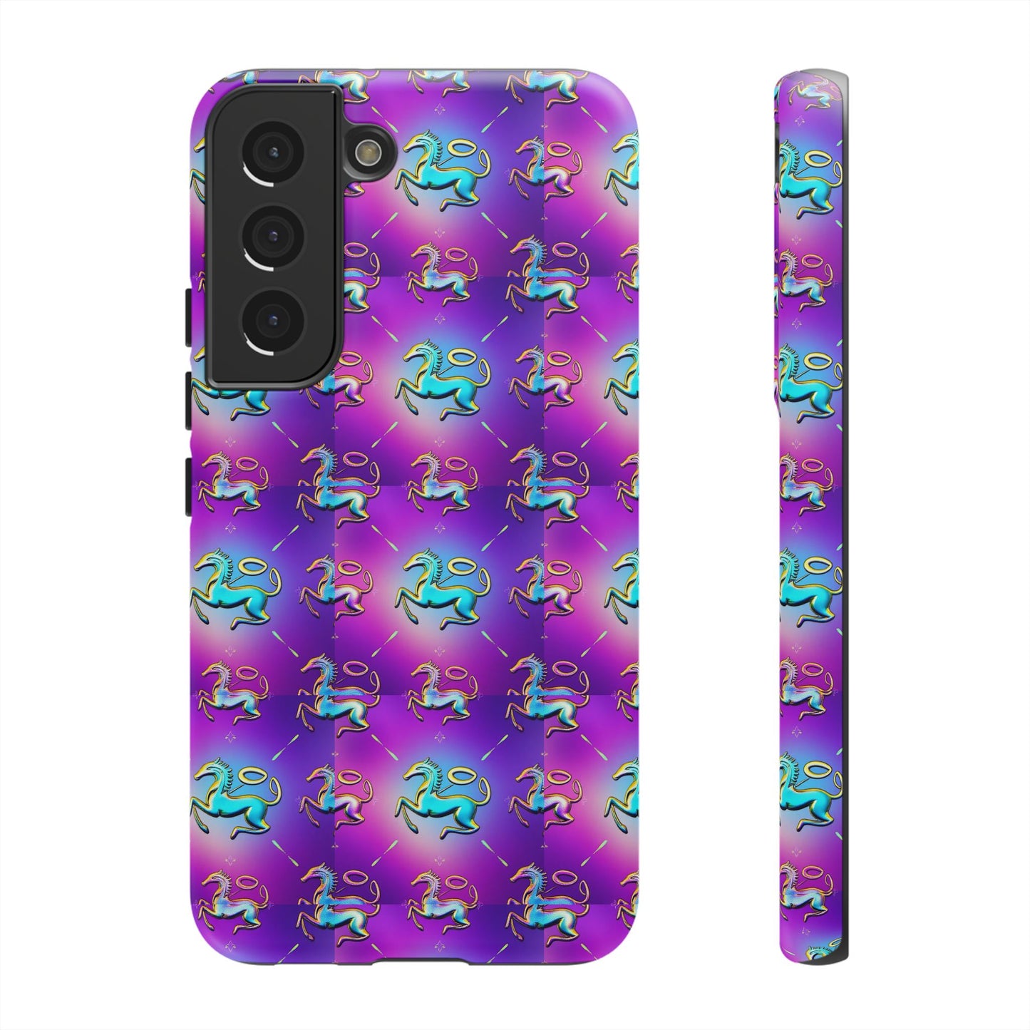 Tough Cases, Aquarius, Zodiac, Metal Pattern