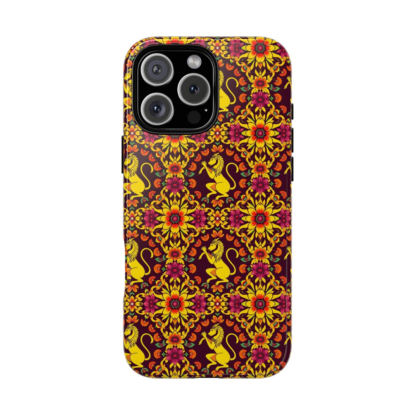 Tough Cases, Virgo, Zodiac v1, Flower Pattern