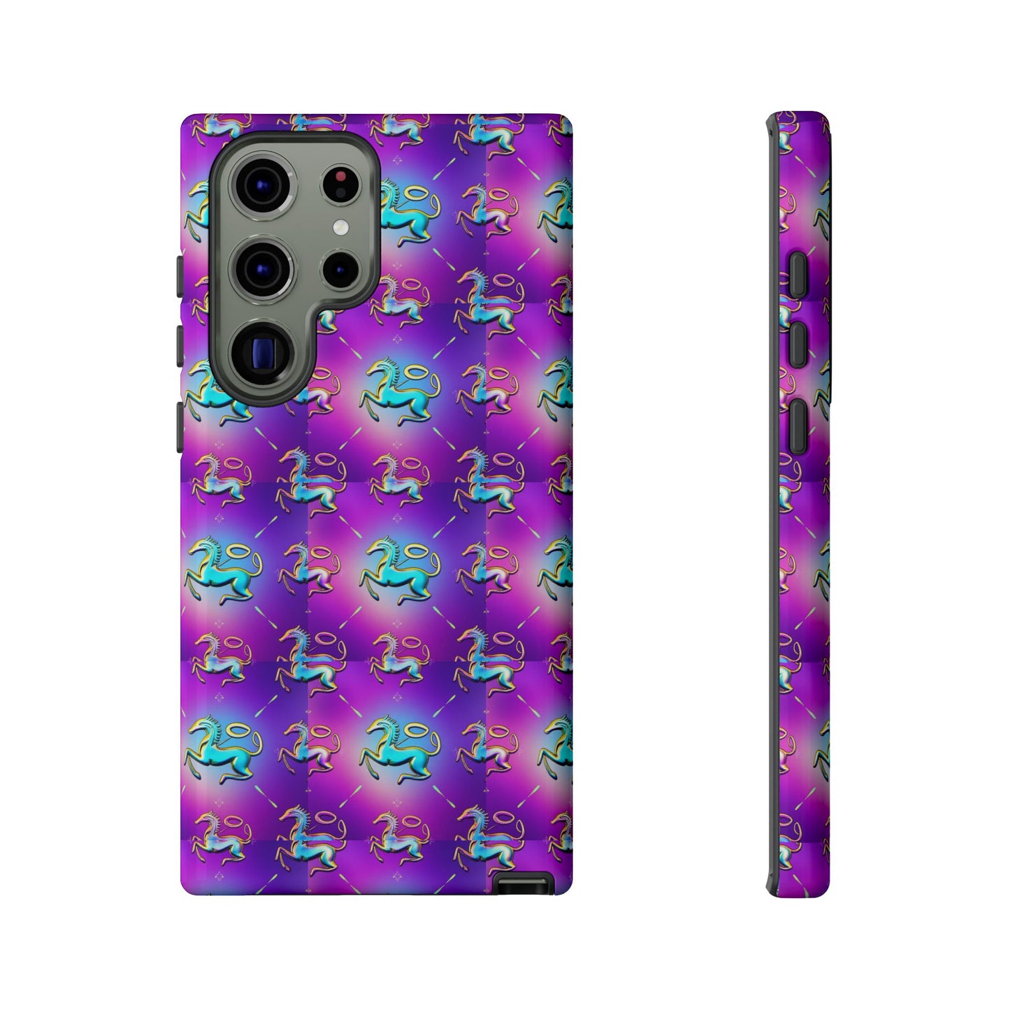 Tough Cases, Aquarius, Zodiac, Metal Pattern