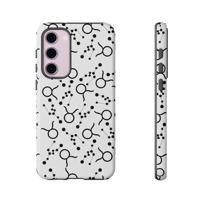 Tough Cases with the Taurus Zodiac sign for iPhone, Samsung Galaxy, and Google Pixel devices