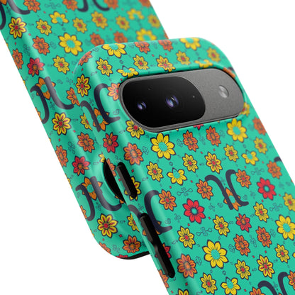Tough Cases, Aquarius, Zodiac v2, Flower Pattern